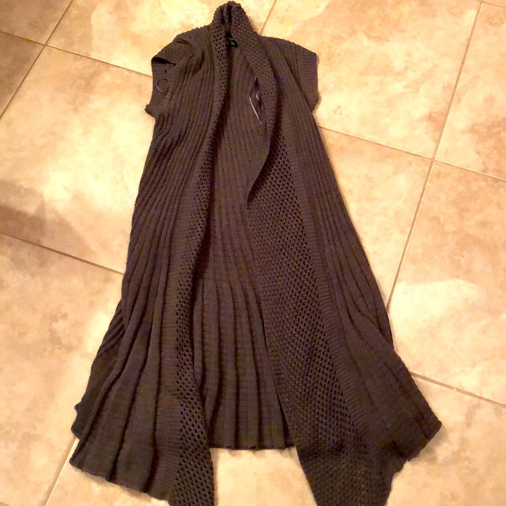 Love stitch sleeveless duster size small
